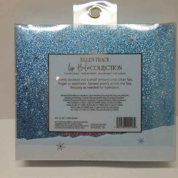 Ellen Tracy Moisturizing Lip Balm Collection Winter Theme 4 - Picture 2 of 7